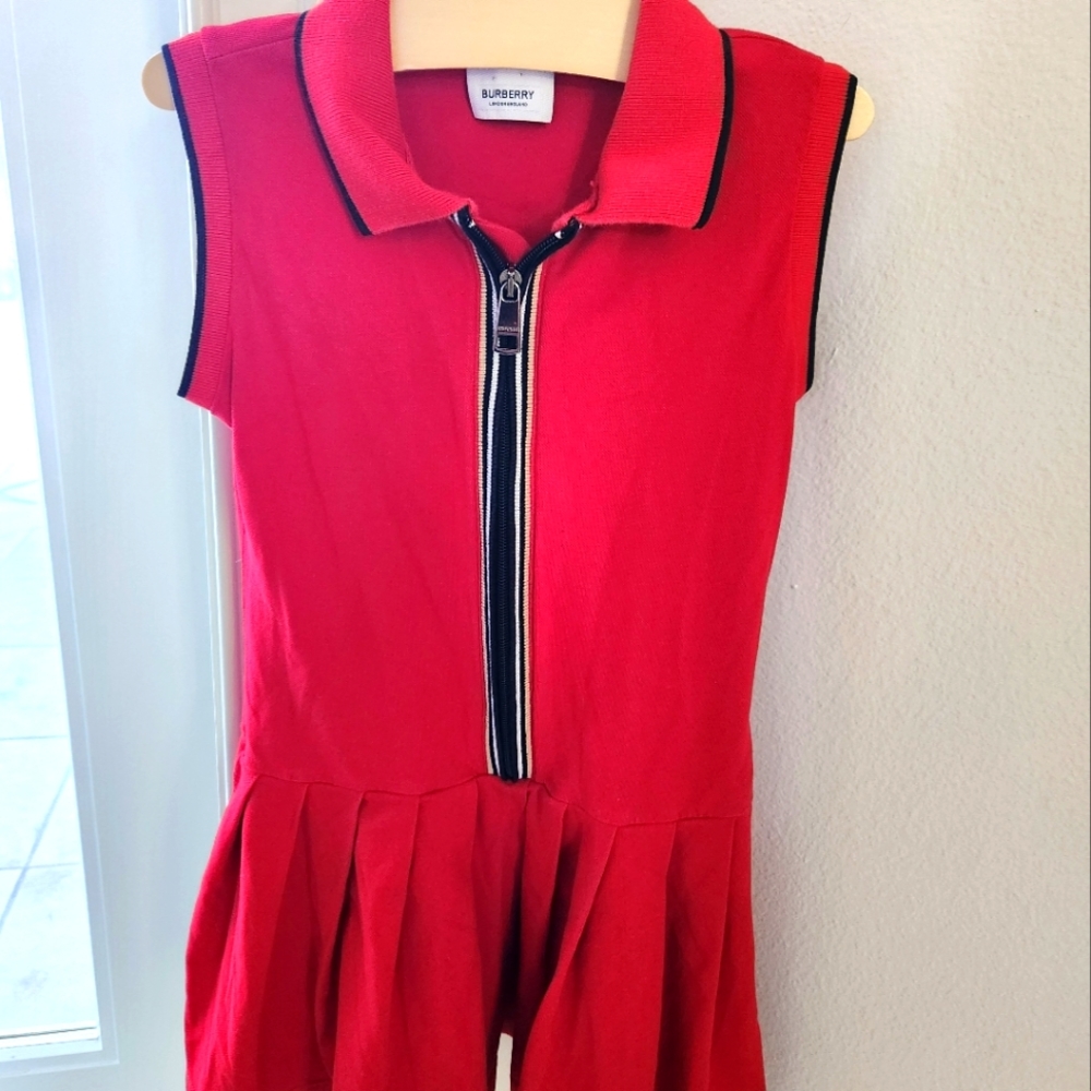 Burberry size 6Y girls tennis dress